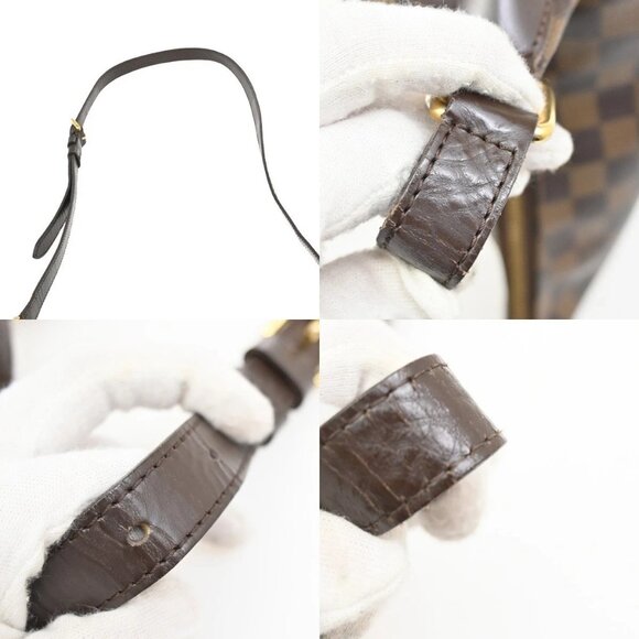 LOUIS VUITTON Bloomsbury PM Shoulder Bag Damier Leather Brown N42251 16KB047 - Picture 8 of 16